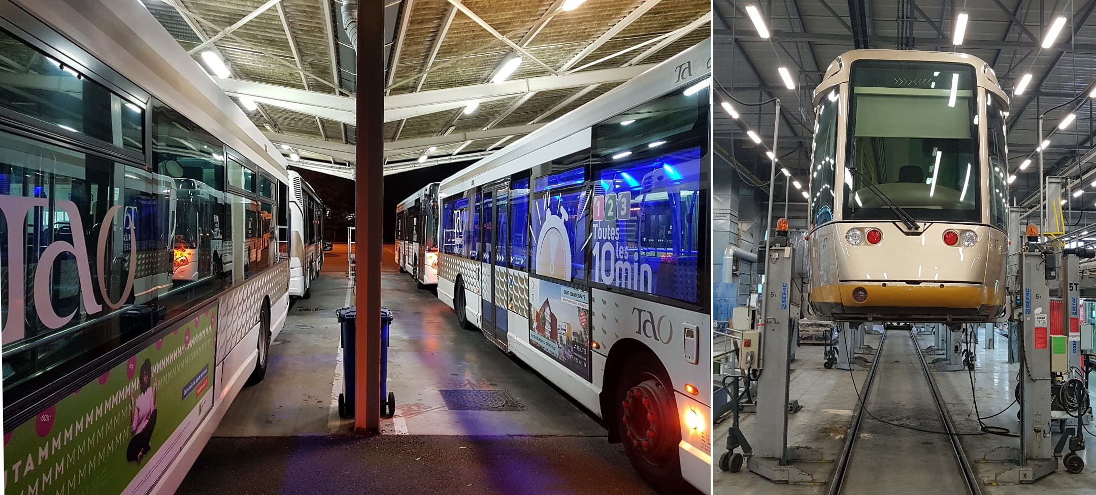 Dépôt de bus TAO Orléans la Source 2019